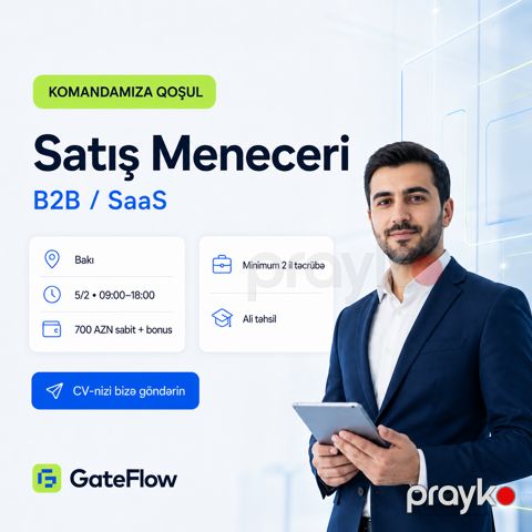 Satış 700 Satış üzrə mütəxəssis Ulvi Azizov Satış — Bakı