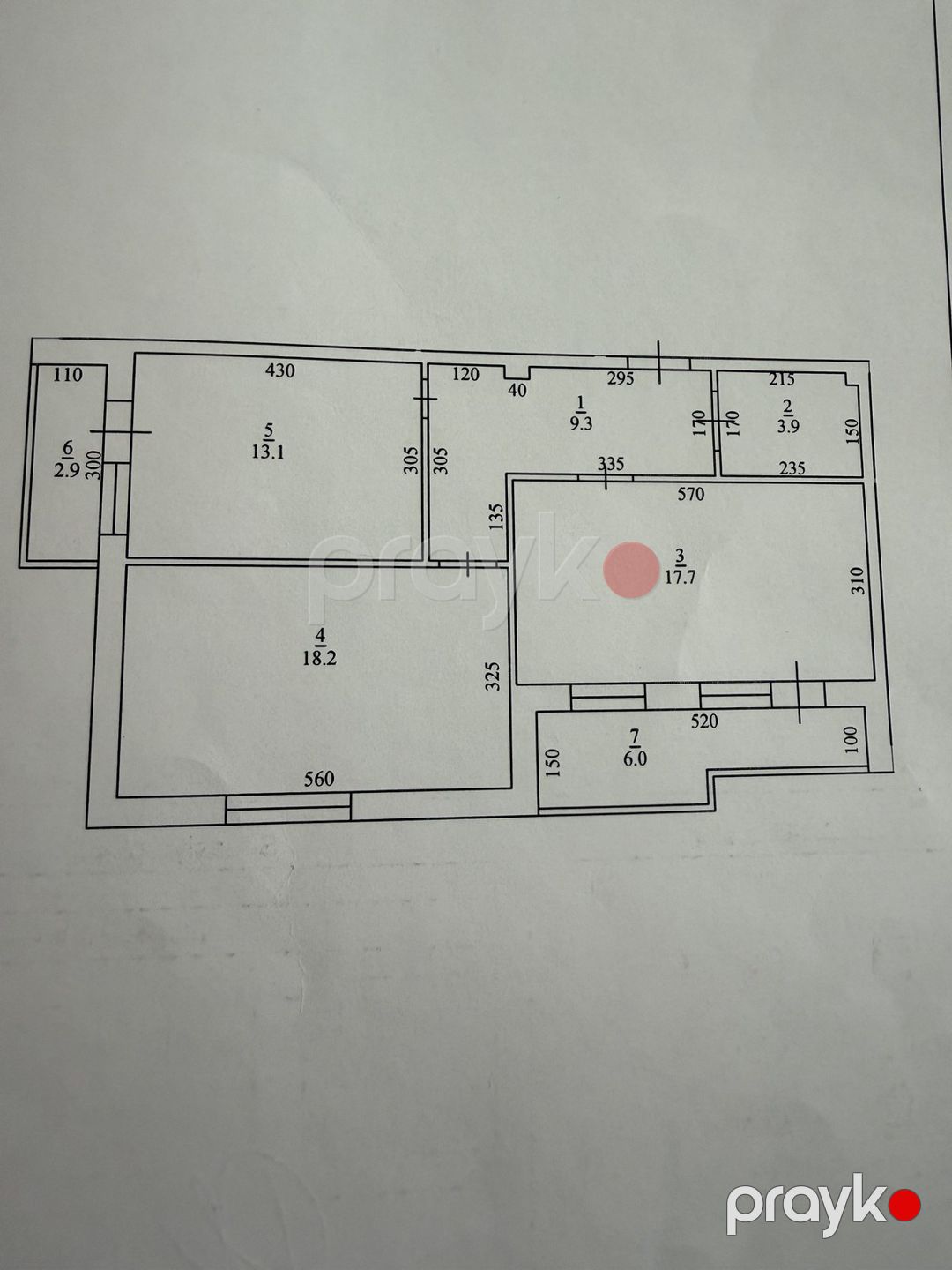 2-otaqlı yeni tikili, Mehdiabad qəs., 76 m² — Mənzil, Bakı (6)