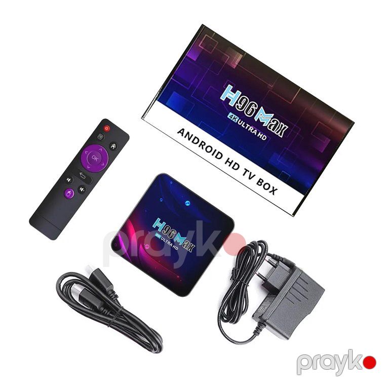 TV Box "H96MAX Ultra android 11 4ram 32GB" — TV və Video, Bakı (5)