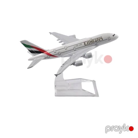 Kolleksiya fiquru Emirates Airbus A380, 13.5x15.5x8 sm — Bakı