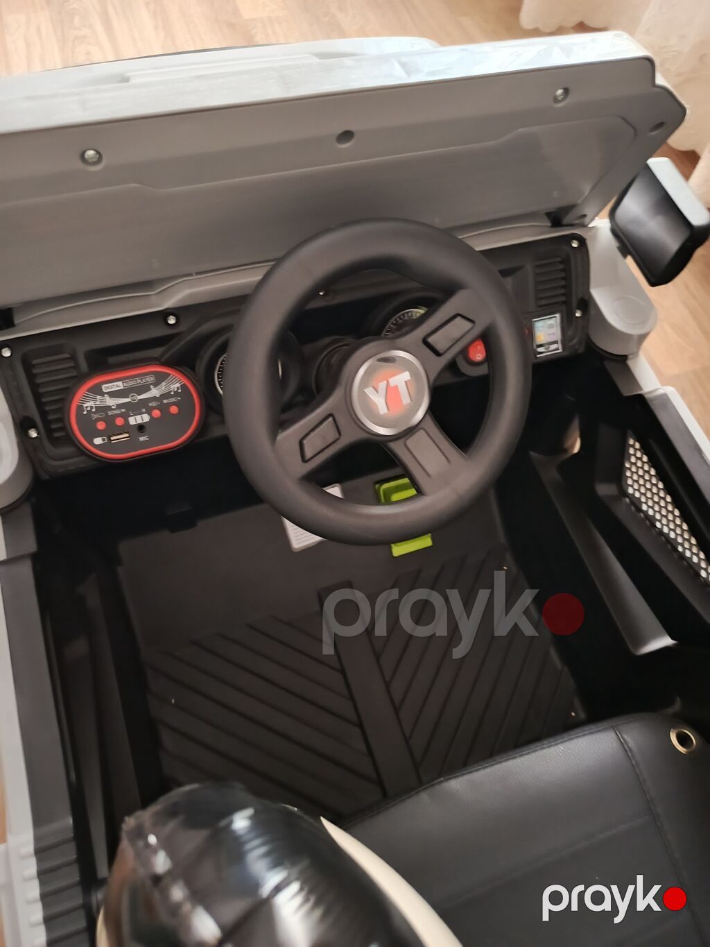 Uşaq üçün elektrikli maşın – off-road tipli jeep - Güclü təkərlər və — Uşaq avtomobilləri, Samux (4)
