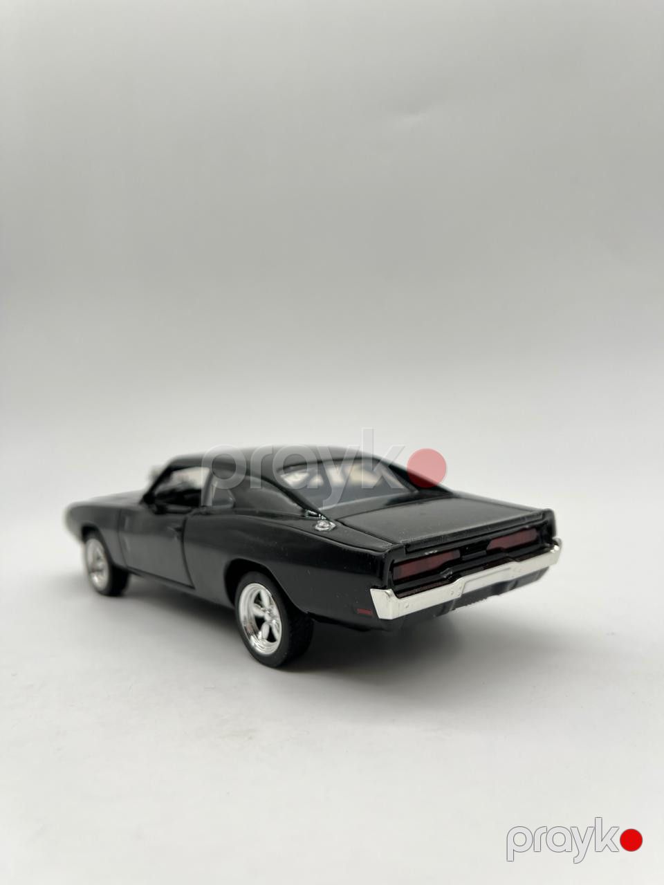 Oyuncaq maşın Dodge Charger, metal, qara — Mallar, Bakı (2)