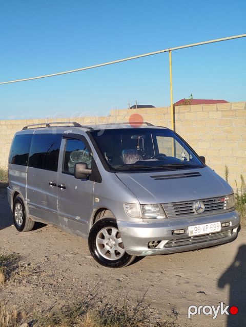 Mercedes-Benz Vito mikroavtobus - Korpus: gümüşü rəng, 3 yan qapı — Gəncə