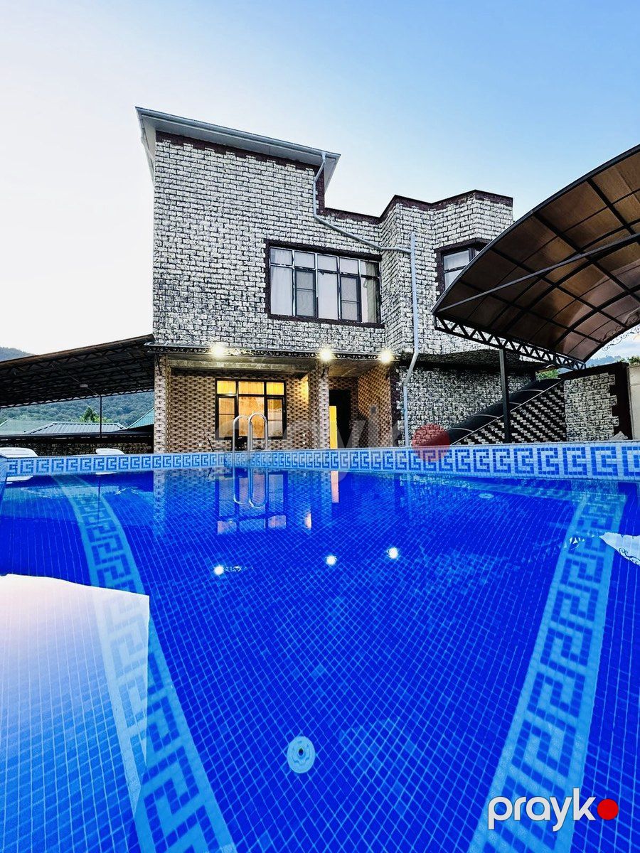 İcarəyə verilir 4 otaqlı həyət evi/bağ evi 350 m² — Ev, villa, Qəbələ (2)