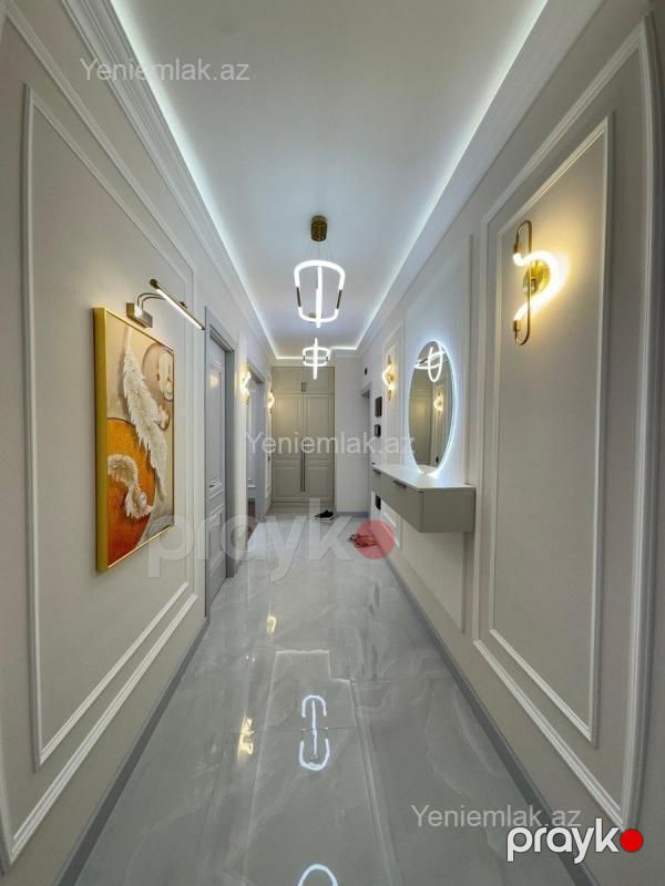 Satılır 3 otaqlı Bina evi menzil (Yeni tikili), 95 m², Nizami rayonu — Mənzil, Bakı (12)