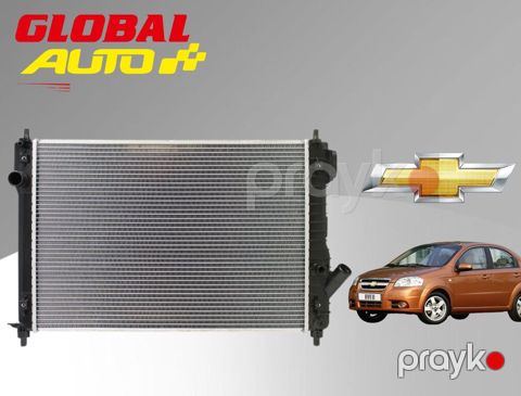 "Chevrolet Aveo T250" su radiatoru — Bakı