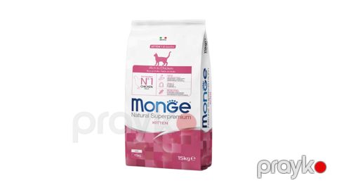 Pişik balaları üçün quru yem Monge Natural Superpremium Kitten 1 kq — Bakı