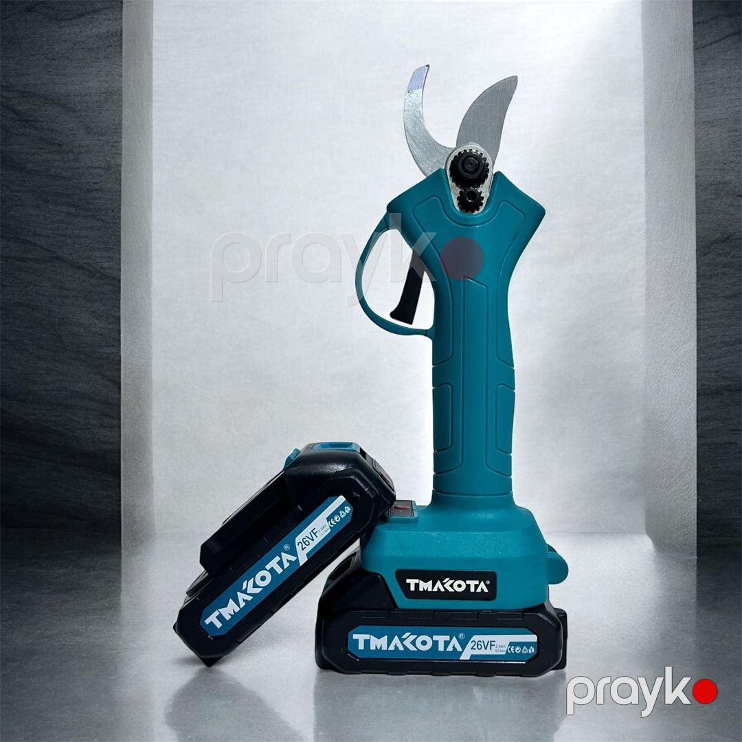 Akkumulyatorlu bağban qayçısı Tmakota TM-S28 LI-26V, polad bıçaqlı, maksimum 30 mm diametrli budaqlar üçün - Tmakota_qayci_tms28_LSTT — Mallar, Bakı (2)