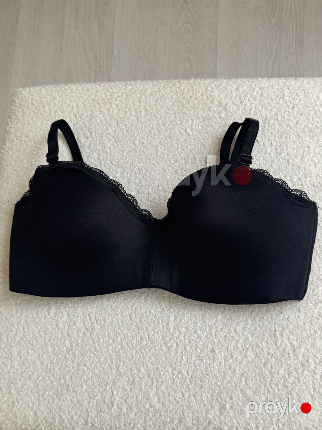 Büsthalter və tuman, qara, poliamid/elastan, ölçü 80B — Mallar, Bakı (2)
