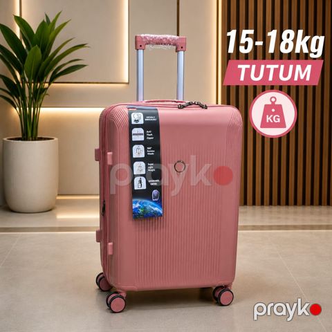 Çamadan, çəhrayı, plastik, ölçü L — Bakı