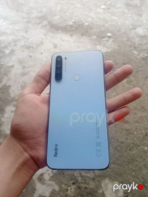 Redmi Note 8 (2021), 64 GB, rəng - Mavi, Barmaq izi — Xaçmaz