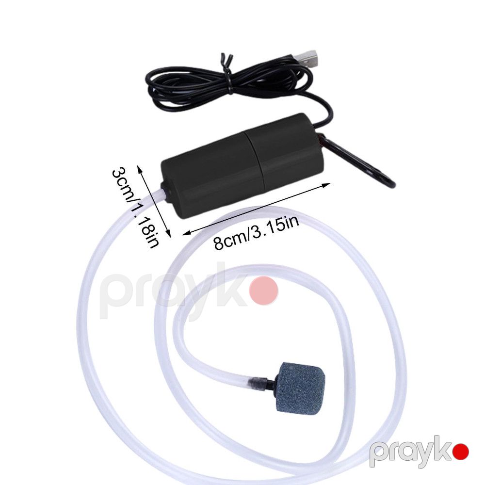 Akvarium üçün kompressor, USB ilə, 0–50 l, 5W — Mallar, Bakı (2)