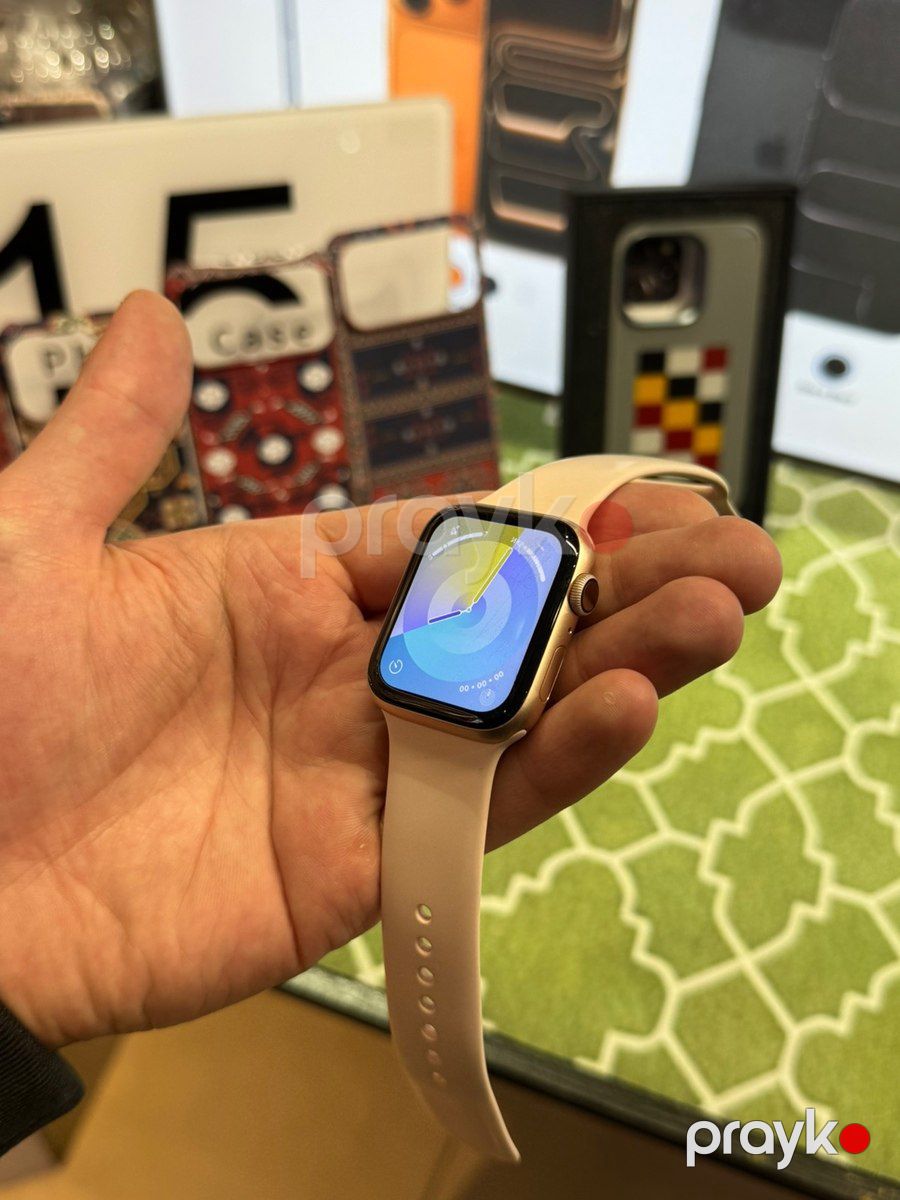 Apple Watch Series 4 Aluminum Cellular Gold 44mm — Ağıllı saatlar və biləkliklər, Bakı (3)