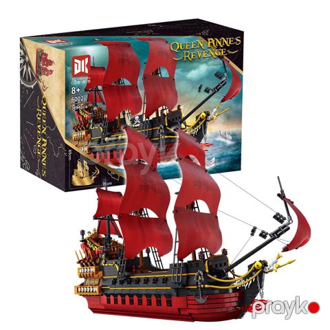 Konstruktor 6002 Queen Anne's Revenge, 3694 parça, 8+ yaş — Bakı