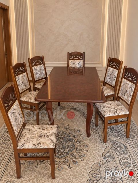Qonaq otağı üçün, İşlənmiş, 6 stul — Digah