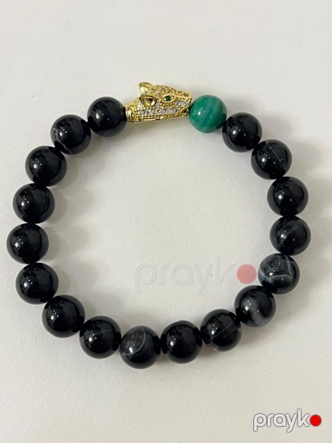 Qolbaq kişilər üçün 00153 əqiq/malahit — Bakı