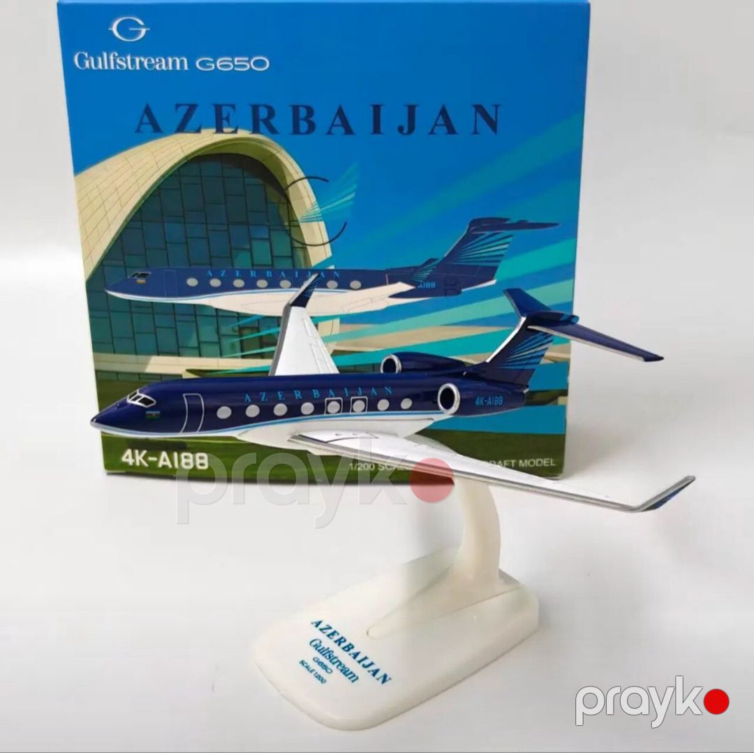 Azərbaycan Gulfstream G650 Dəmir — Kolleksiyalar, Bakı (12)