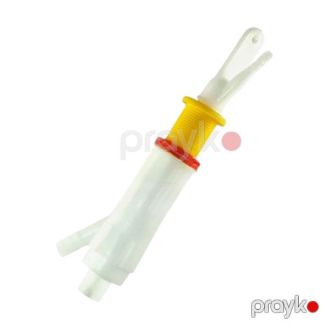 Su axını tənzimləyicisi IL-5291, plastik, ağ/sarı — Bakı