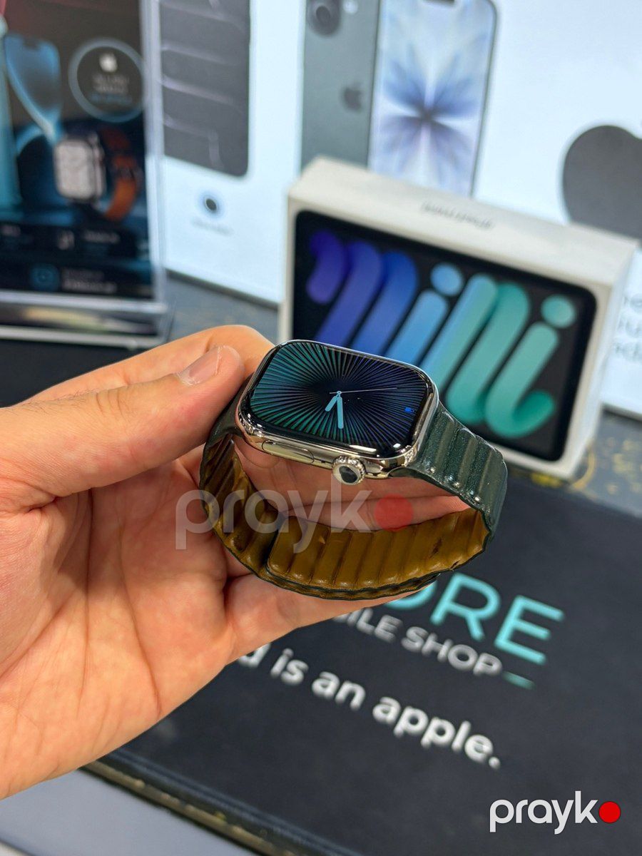Apple Watch Series 11 Titanium Natural 42mm — Ağıllı saatlar və biləkliklər, Bakı (6)
