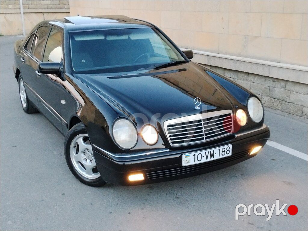 Mercedes E 240, 2.4 L, 1998 il, 328 609 km 10-VM-188 — Avtomobillər, Bakı (12)
