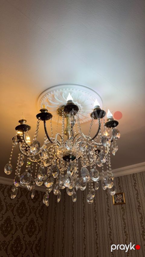 Çılçıraq, 6 lampa, Xrustal — Bakı