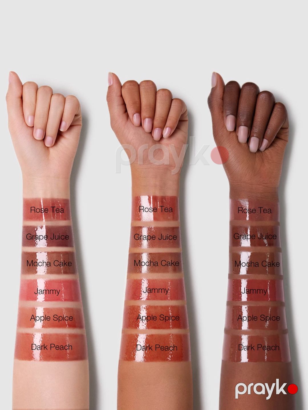 Parıldadıcı dodaq üçün No Brand Glaze Daze Dark Peach — Mallar, Bakı (2)
