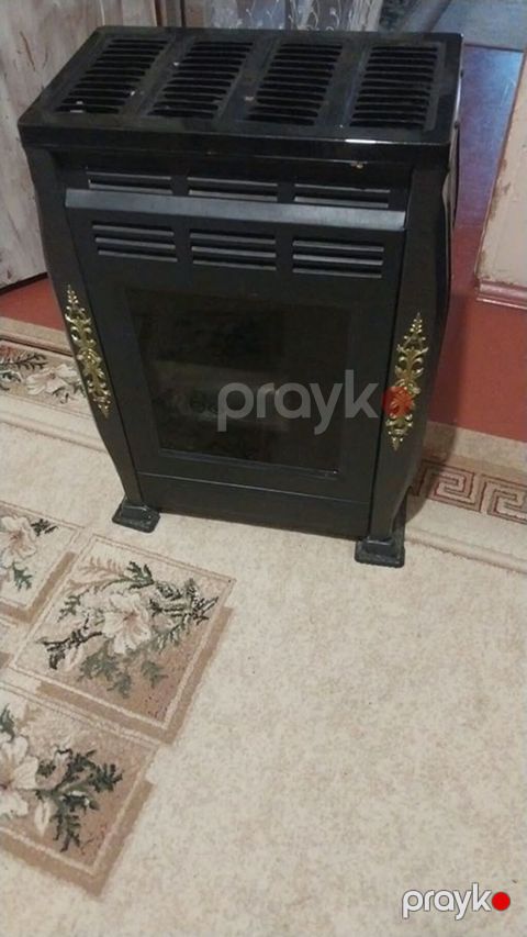 Qaz sobası – otaq qızdırıcısı - Yanacaq növü: təbii qaz (baca çıxışı — Digah