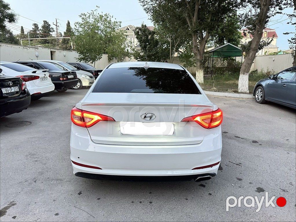 Hyundai Sonata, 1.6 L, 2015 il, 190 000 km — Avtomobillər, Bakı (2)