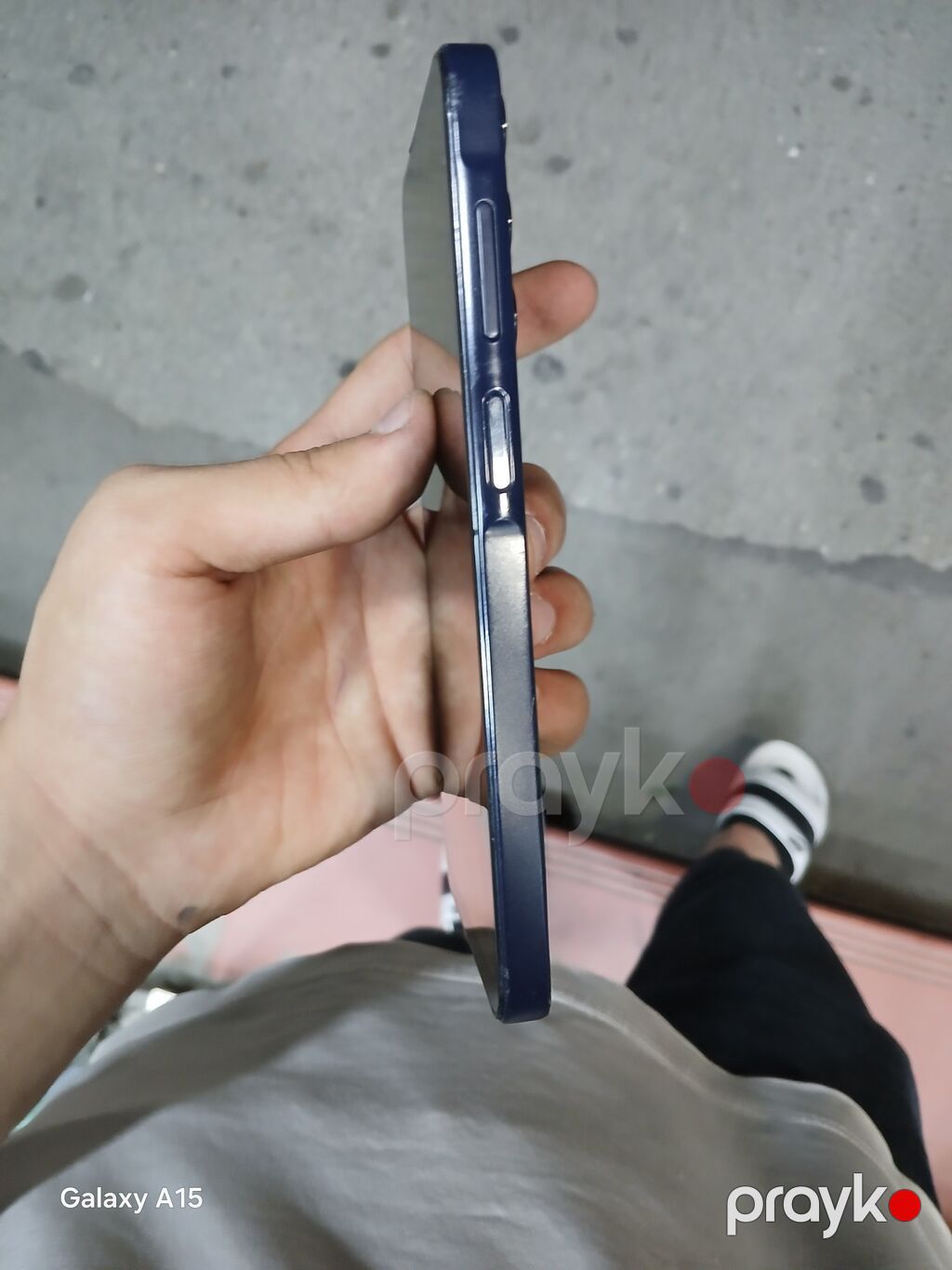 Samsung Galaxy A15, rəng - Mavi, Barmaq izi — Samsung, Bakı (4)