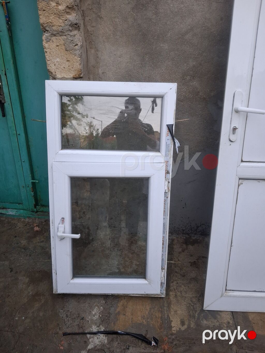 PVC qapı və pəncərə paketi 2 si Birlikde 120 Azn 1iL Evin icinde — Pəncərələr, qapılar, balkonlar, Pirəkəşkül (2)