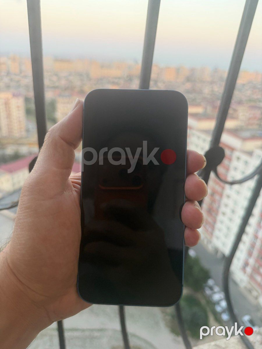 Apple iPhone 13 Blue 128GB/4GB — Smartfonlar, Bakı (7)