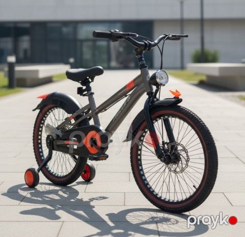Uşaq velosipedi AB-20X qara boz — Bakı