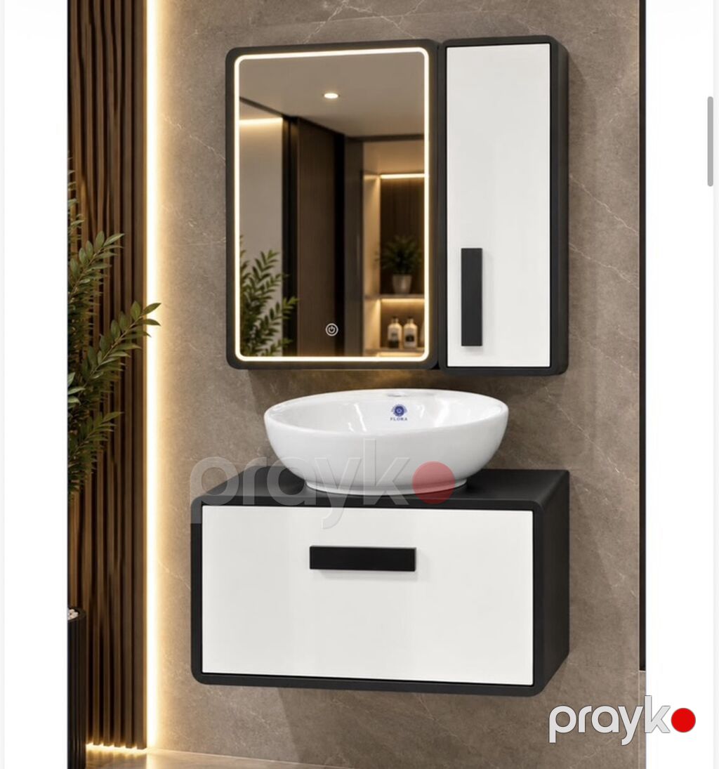 Moydadır 6015 – 60 sm x 40 sm ölçülü, divara montaj olunan vanna otağı — Lavabolar, Bakı (4)