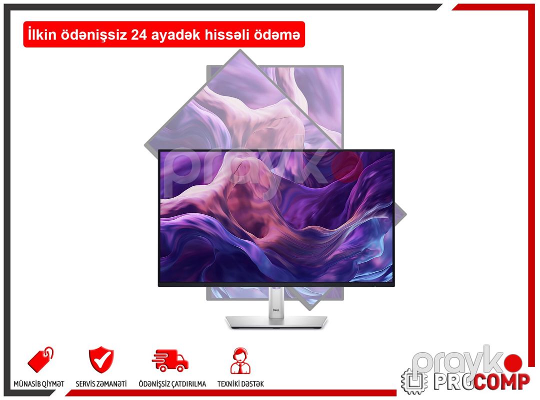 Monitor Dell 24 Usb-c Hub - P2425HE 210-BMJB — Kompüterlər və noutbuklar, Bakı (2)