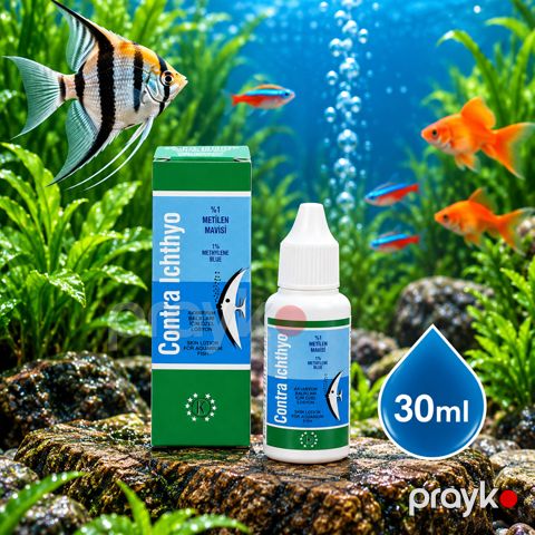Akvaryum balıqları üçün dərman Contra Ichthyo 30 ml — Bakı