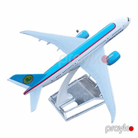 Kolleksiya heykəlciyi Uzbekistan Boeing 787, 13.5x15x8 sm — Bakı
