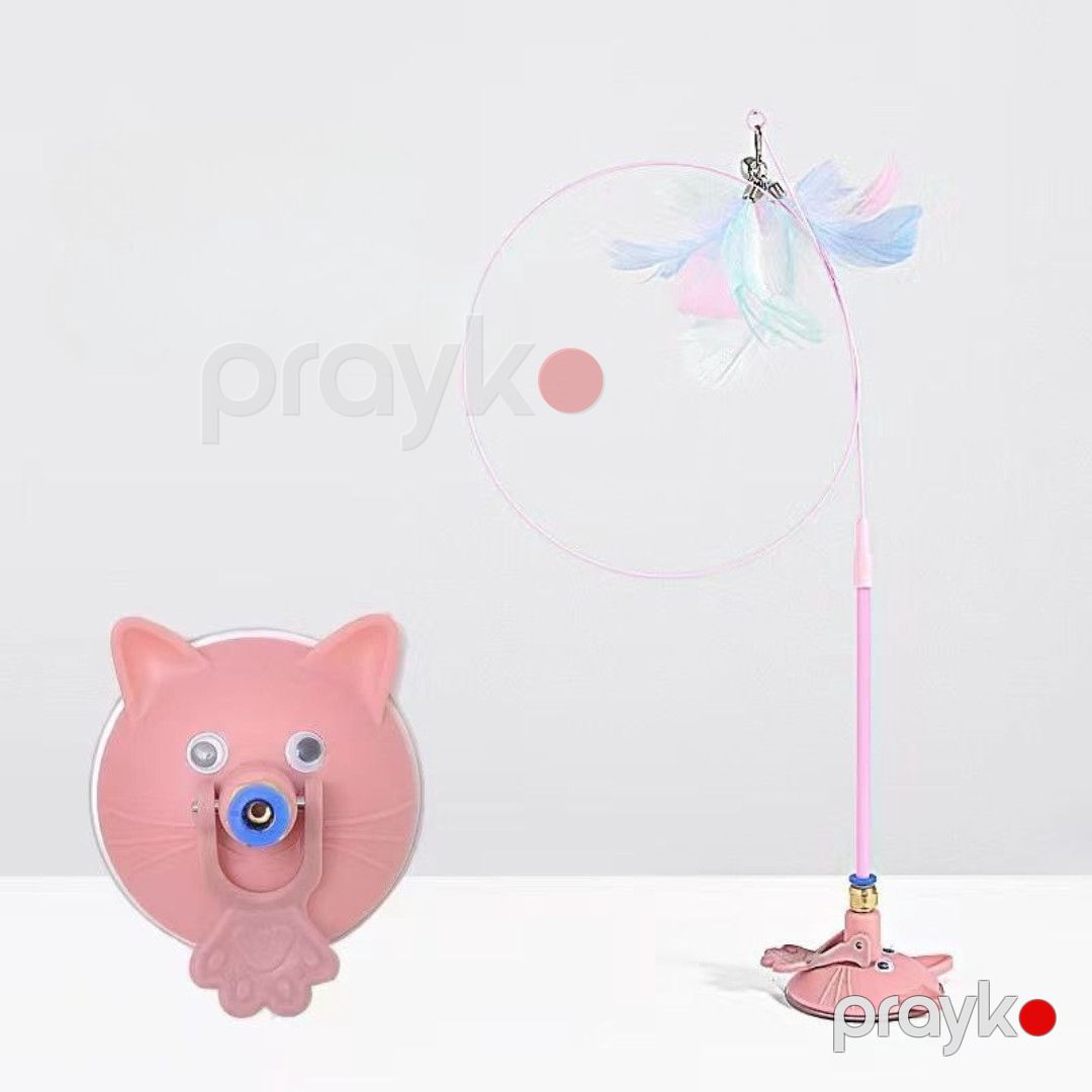 Pişiklər üçün oyuncaq 02, çəhrayı — Mallar, Bakı (2)