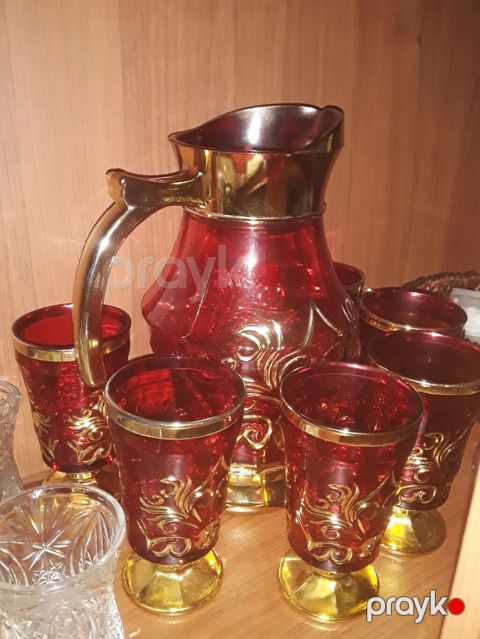 Rəng - Qırmızı, Şüşə, 1 l — Saray