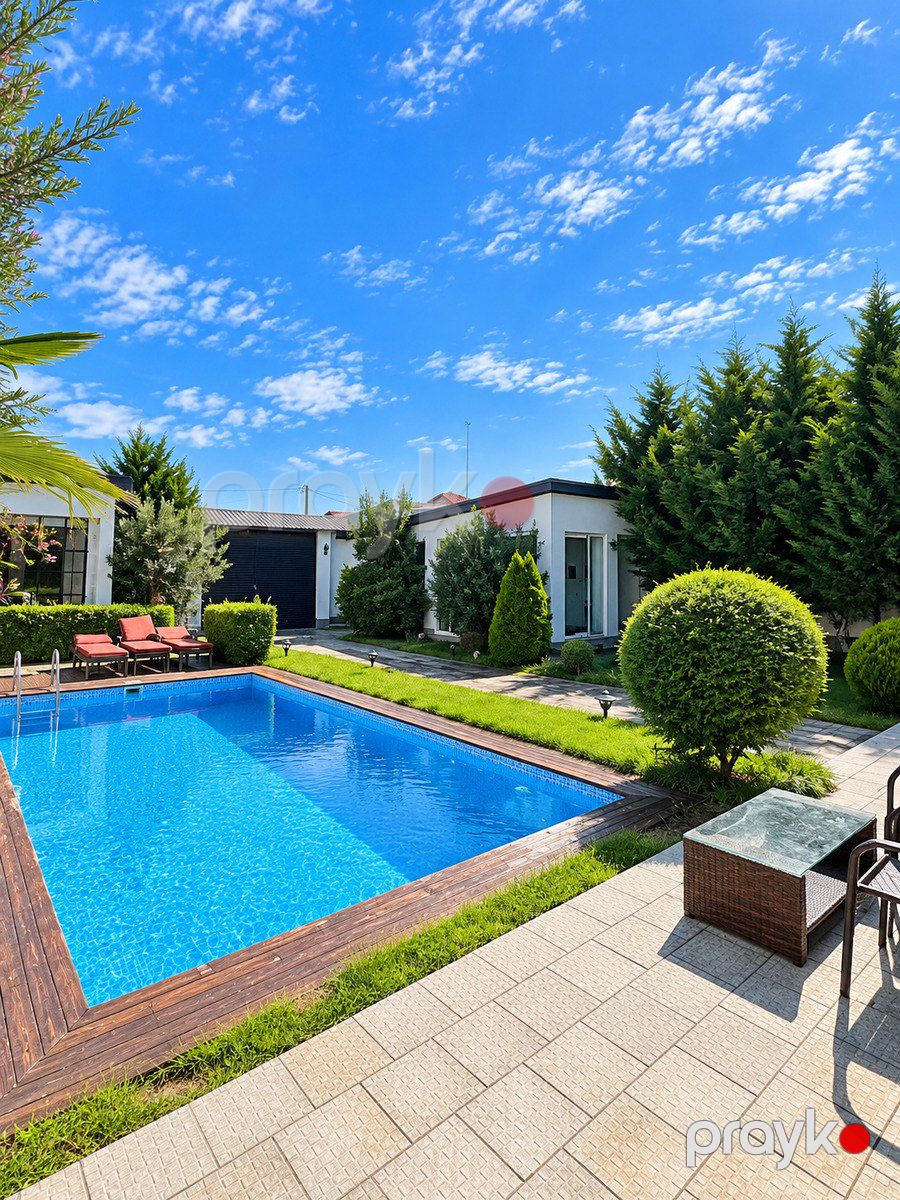 Satılır 5 otaqlı həyət evi/bağ evi 200 m² — Ev, villa, Bakı (4)