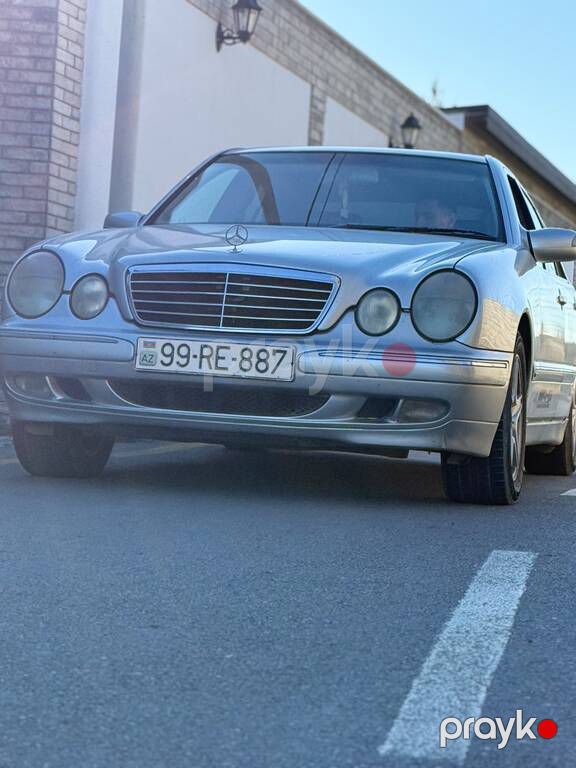 Mercedes E 240, 2.4 L, 1999 il, 297 000 km — Avtomobillər, Bakı (4)