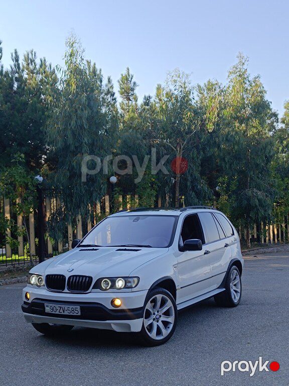 BMW X5, 4.4 L, 2001 il, 386 000 km — Avtomobillər, Bakı (5)