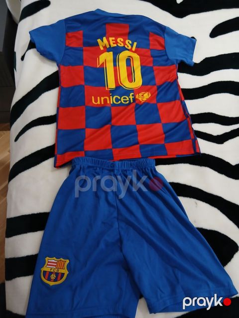 Uşaq üçün FC Barcelona futbol dəsti Xl olcu tek kofta 10 man sorkile — Bakı