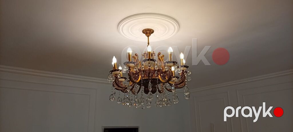 Çılçıraq, 10 və daha çox lampa, Metal — Tavan is?qlar? v? cilc?raqlar, Bakı (3)
