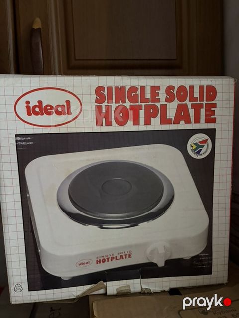 Ideal Single Solid Hotplate – elektrikli tək gözlü masaüstü plitə — Bakı