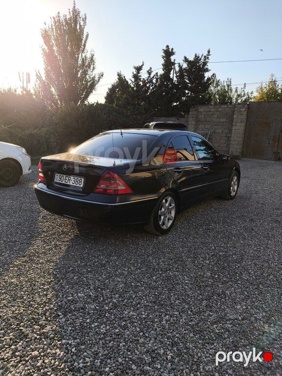 Mercedes C 200, 2.0 L, 2004 il, 311 350 km — Avtomobillər, Bakı (6)