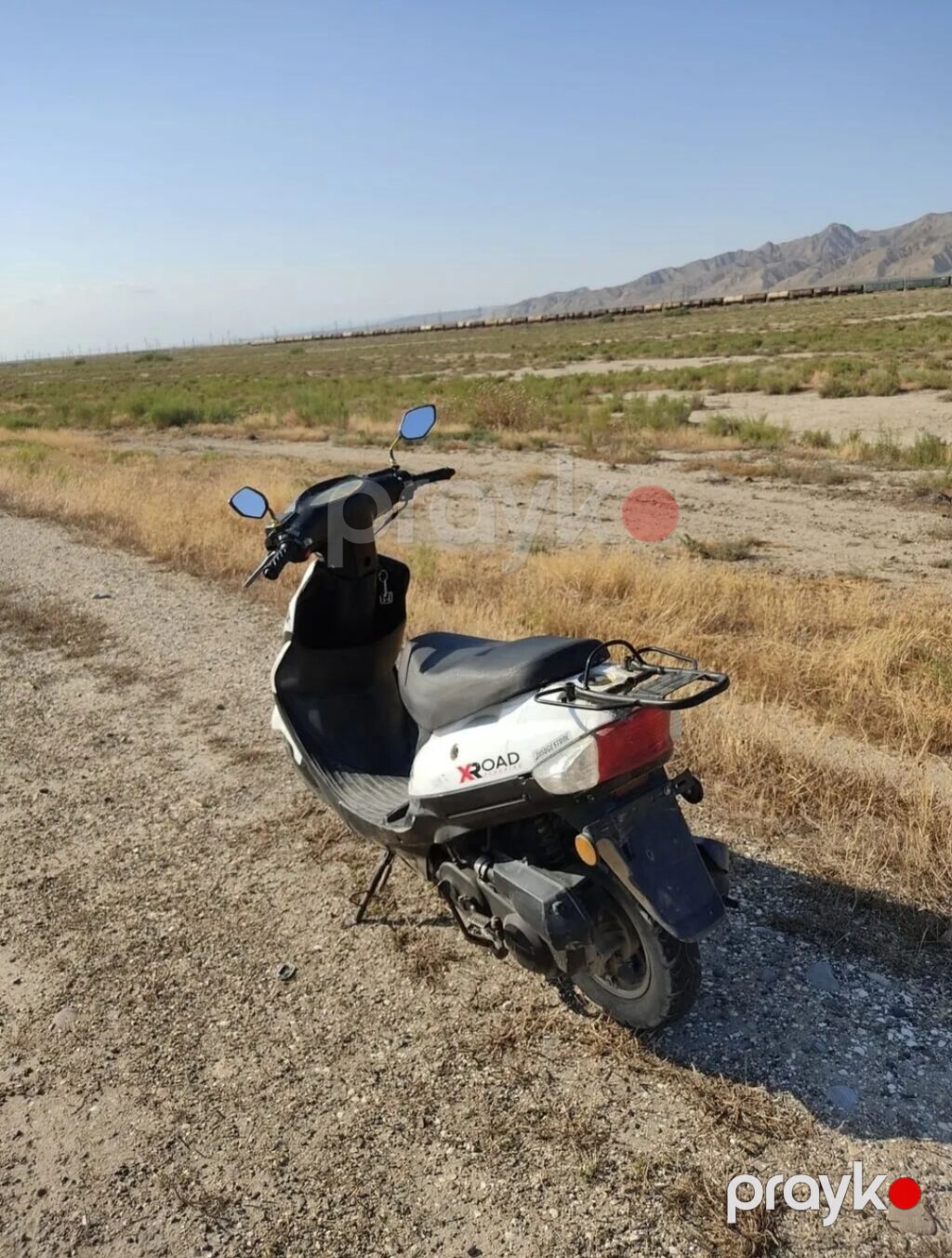 Otur sür mopeddi matoru saz vəziyyətdə 1-2 problemi var oda qiymətdən — Mopedlər və skuterlər, Bakı (4)
