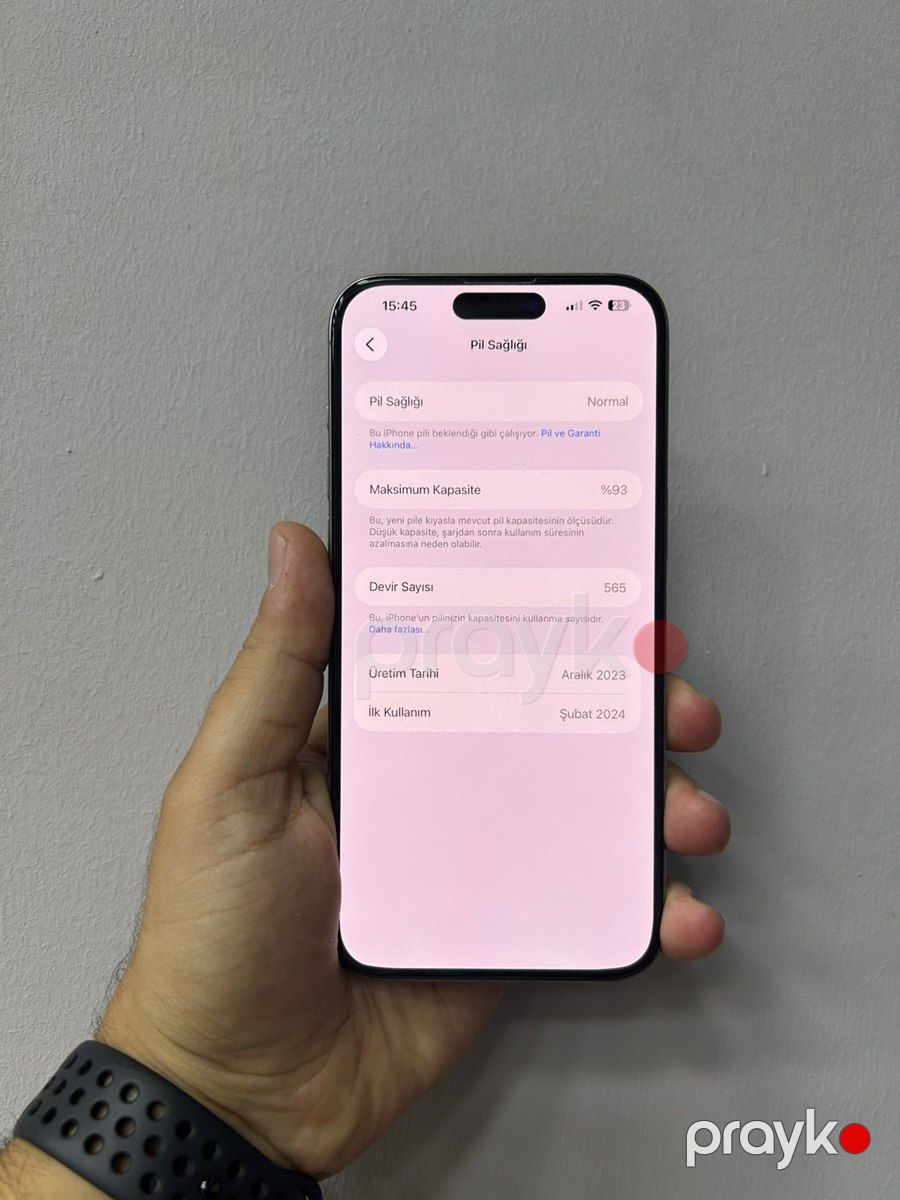 Apple iPhone 15 Pro Max Natural Titanium 256GB/8GB — Smartfonlar, Bakı (2)