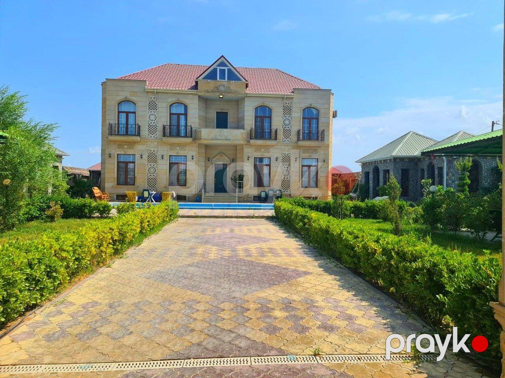 İcarəyə verilir 5 otaqlı həyət evi/bağ evi 400 m² — Ev, villa, Bakı (2)