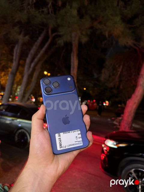Apple iPhone 17 Pro Max Deep Blue 256GB/12GB — Bakı