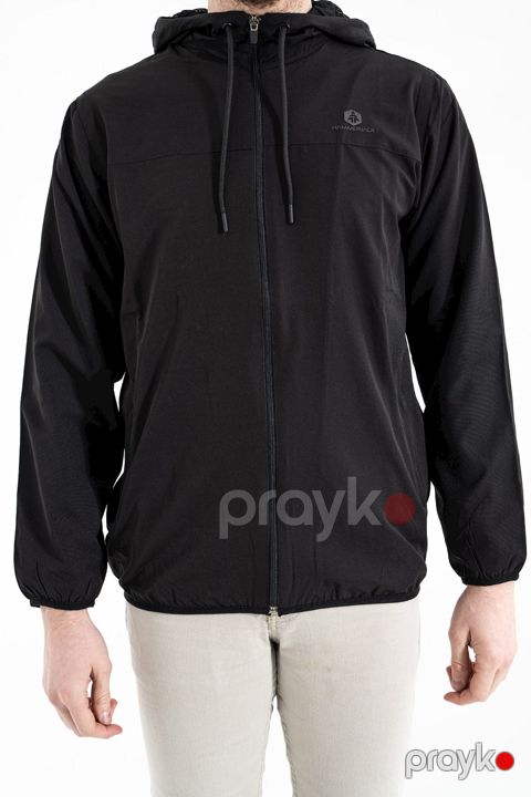 Kişilər üçün küləkkeçirməyən gödəkçə Hammer Jack 602 T69-E, qara, polyester/elastan, ölçü XL — Bakı